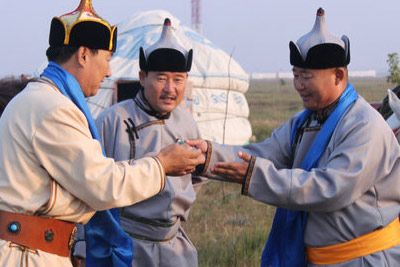 蒙古族交往礼俗
